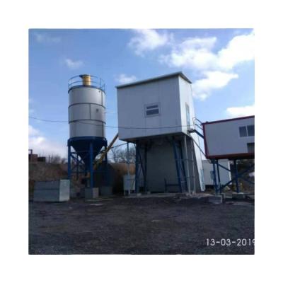 China Construction projects wet mixing plant motar machines HZS/HZN75 for sale