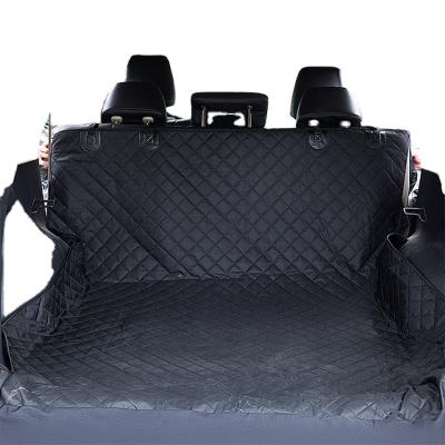 China Dog travel small XL dropshipping luxury custom eco-friendly pet door waterproof seat cover for car pet travel dog car back seat cover for sale