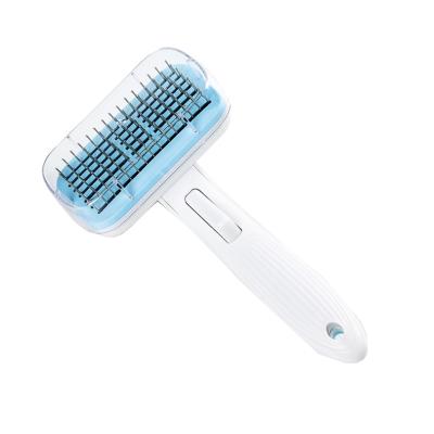 China Viable Wholesales Pet Combee Plush Dog Comb Pet Hair Remover Pet Cleaning Brushes Accessories Hair Combs Cleaning Brush for sale