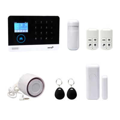 China Home Security Smart Home Room Burglar WIFI+GSM Security Alarm System for sale