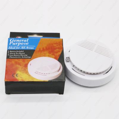 China SS-168 Smoke Detector Fire Alarm Sensor with YX-YG302S Battery for sale