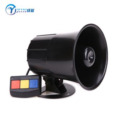 China Electronic Warning 3 Tone Car Alarm Police Siren Warning Siren With Button for sale