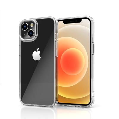 China HZY Shockproof Transparent Clear Phone Case For iPhone 13 12 Max Pro TPU PC Shockproof Mobile Phone Bag and Case for sale