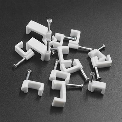 China Single Widely Used Insulation 40mm Plastic Network Wall Cable Ties For Brick for sale