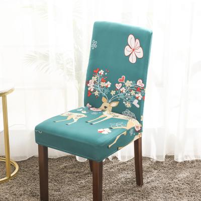 China New Design Elastic Breathable Slip Waterproof Wedding Decoration Banquet Spandex Seat Cover For Chair for sale