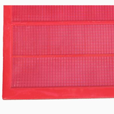 China energy & Custom Polyurethane Fine Screen Mining PU Polyurethane Trommel High Frequency Wear Resistant Screen for sale