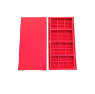 China energy & Factory Direct Sales Polyurethane Vibrating Screen Mining Mesh Dewatering PU Screen Board Polyurethane Rubber Screen for sale