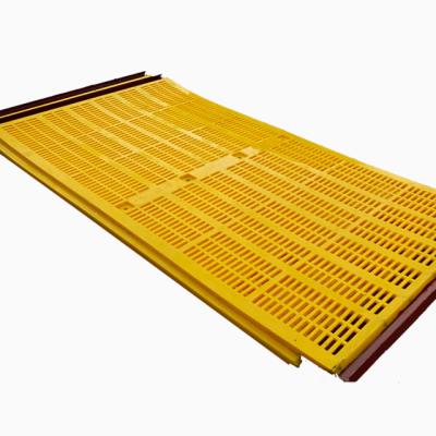 China energy & Mining Opening 38mm Length Width Size 286Cm*125Cm*25mm Polyurethane Vibrating Screen for sale