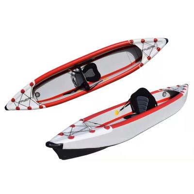 China Unisex Wholesale Talos Board Serving Panel One Person Seat Fishing Kayak Inflatable Kayak Boat for sale