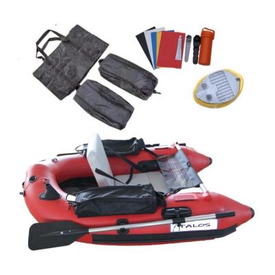 China Water Sports Single Area PVC Small Man Fishing Float Tube Fishing Belly Boat for sale