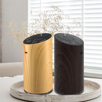 China Wholesale Car 10ml Portable Light Wood Household Small Household Smart Oil Mist Diffuser Waterless Oil Mist Diffuser for sale