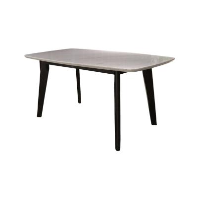 China North American Contemporary Ash Wood Dining Table North American White Marble for sale