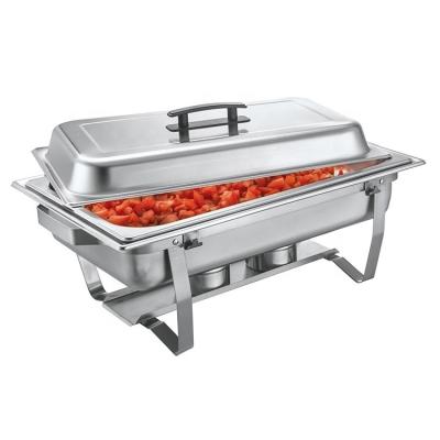 China Size Modern Quality Desgin Rack Chafing Dish Frame Stainless Steel Collapsible Food Warmer for sale