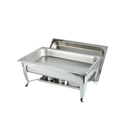 China Classic Restaurant 9L Economy Hotel Equipment Economical Chafing Dish Food Warmer With Competitive Price for sale