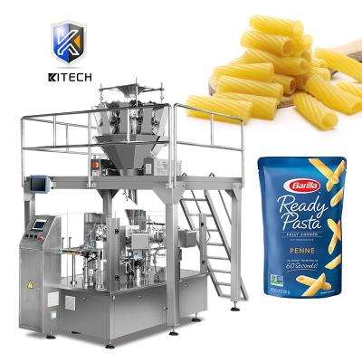 China Chemical Full Automatic Weighing Up Fried Rice Noodles Paste Pouch Packing Machine Filling Rack KL-210 for sale