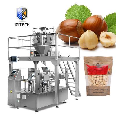 China KL-210 Chemical CE Certified Automatic Zipper Pouch Peanut Nuts Peanut Hazelnut Packing Machine for sale