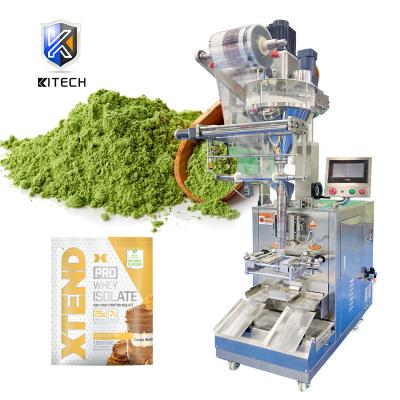 China KITECH Food Sealing Protein Powder Sachet Full Automatic Forming Multifunctional Cream Packing Machine for sale