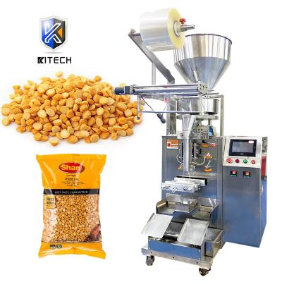 China Chemical Automatic Measuring Cup Weighing Granule Pouch Chana Dal Packing Machine for sale