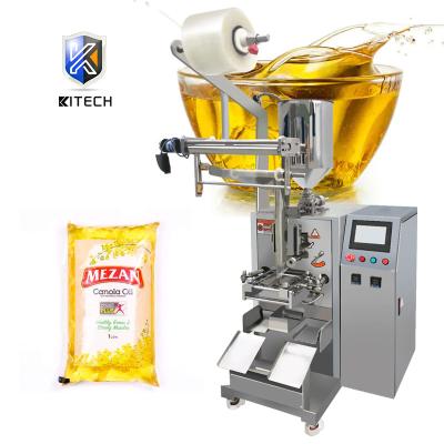 China Beverage Liquid 50ml Oil Pouch Packing Machines With Automatic for sale