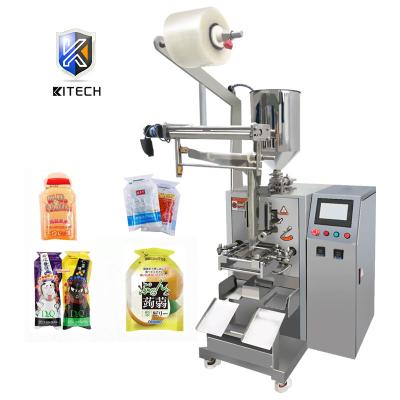 China KL-160 Irregular Shaped Beverage Pouch / Jelly Fruit Sachet Fill Seal Machine With Automatic for sale