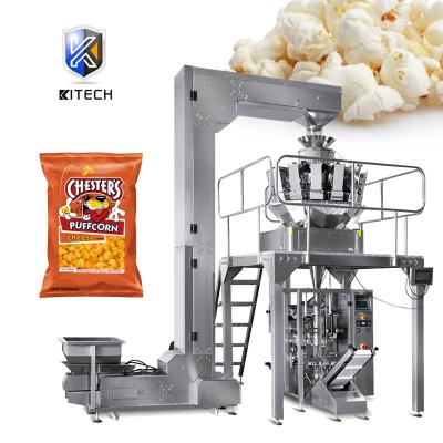 China KL-420CD Automatic Chemical Nitrogen Gas Popcorn Chips Banana Filling Potato Chips Snack Packaging Machine for sale