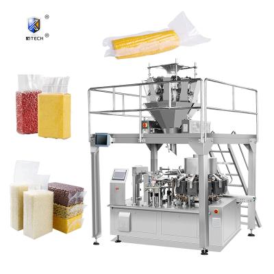 China 2kg 4kg 8kg Full Automatic Food Coffee Beans Food Vacuum Packing Machines Seeds/Rice Vertical Packaging Machine for sale