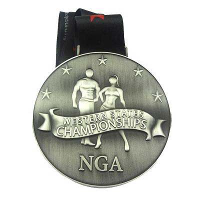 China China Custom Sport Medal Sport Futebol Premio Futebol Milagrosa Jiu Porta Medalha Medals Sports for sale