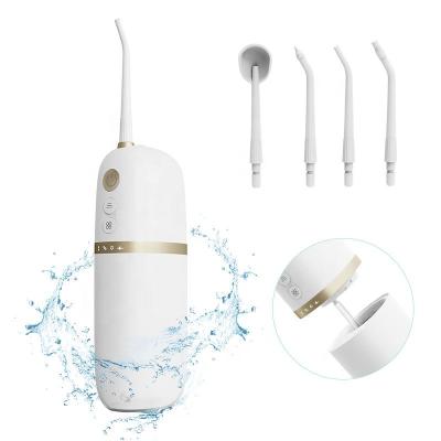 China Outdoor Cleaning Cordless Cleaner Water Flosser Rechargeable Oral Hygiene Toothpick Maker Waterpik Irrigator Toothpick Maker Tools for sale