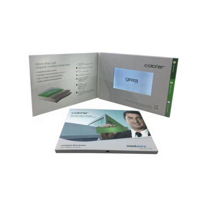 China China OEM High Quality Wedding Greeting Card Video Booklet For VIP Customer for sale