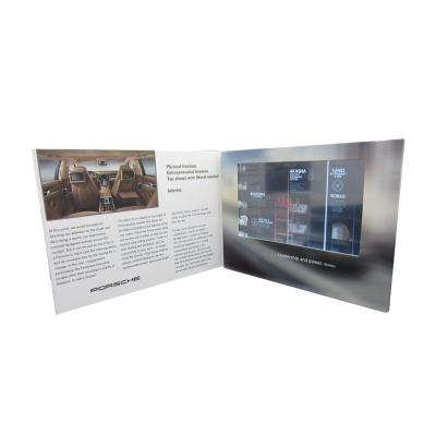 China Europe lcd video brochure 2.4/2.8/4/4.3/5/7/10.1 inch China video card blank video brochure module for sale