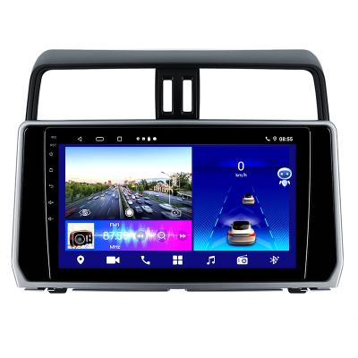 China Latest Android 10.0 Full Capacitive Screen 10.1Inch Netcom PRADO 2017 GPS To 2018 Car Radio All Phone Car Audio And Dvd Video for sale