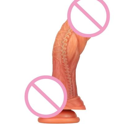 China Silicone + ABS Factory Direct Selling Products Silicone Soft Female Dildo Low MOQ for sale