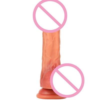 China Silicone+Dildo ABS factory price brand new silicone realistic big dildo for women adult product for sale