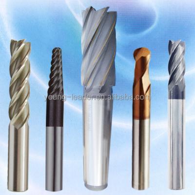 China Carbide tialin coating hrc65 carbide emd mill for sale