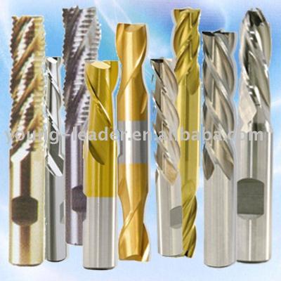 China High speed steel or hss carbide end mill for sale