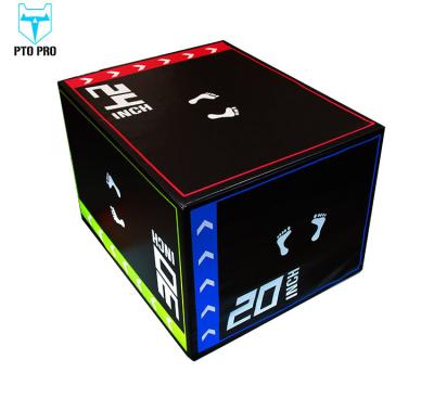 China High Quality Fitness Center Box Competition PU Vault Gymnastics Jumping Box for sale