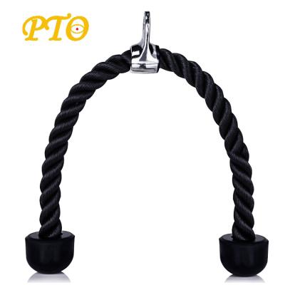 China Portable triceps-brachii pull down to form two-headed rope for sale