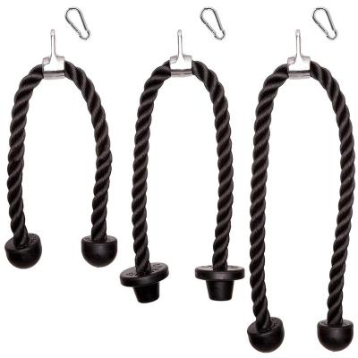 China Portable Biceps Fitness Equipment Bodybuilding Gym Training Pull Rope for sale