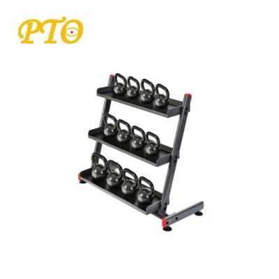 China Durable fitness and bodybuilding equipment kettlebell rack for sale