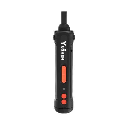 China Factory Price ABS+TPR Mini Pen Shape Electric Screwdriver Wireless With Logo Magnetic Driver Bit Led Light For Laptop Cell Phone Box for sale