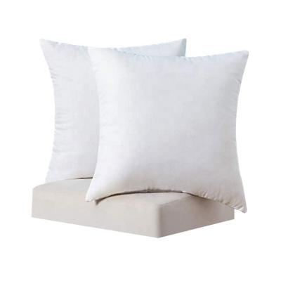 China High Quality Custom Wholesale 100% Hotel Pillow Filling Insert Throw Cushion 18x18 Square Pillow Core Anti-Static Warm White Polyester for sale