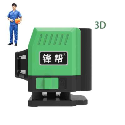 China China Professional Indoor Outdoor Mini Supplier 3D Laser Level Green Beam 12 High Quality Line fengbang en venta