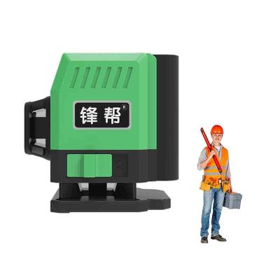 China Indoor Outdoor Smart Self Leveling Mini 8000mAh Lithium Battery Green Laser Level 3D 12 Light Line Beam Te koop