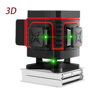 China China Factory Cross 12 Indoor Outdoor Professional Line Professional Laser Level Green 3D Beam fengbang strong for sale