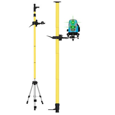 China Material texture the horizontal laser tripod from China top manufacturer is 1.2m, equipped with 4.2m-thick support rod and bracket Te koop