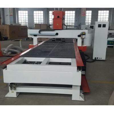 China Double Process Horizontal Carousel Automatic Woodworking Tool Switch CNC Router Wood Engraving Machine for sale