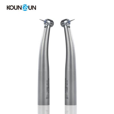 China KOUNGSUN Dental Regional High Speed ​​Standard Push Button 4 Head Water Jet Quick Coupling Dental Handpiece for sale