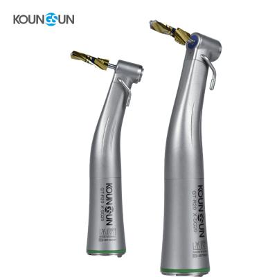 China ISO 1797-Type 1 Green 2.35 Ring Low Speed ​​Implants Dental Handpiece 20:1 Reduction Angle Handpiece Desktop Implant Equipment Koungsun X-SG20 CA Vs for sale