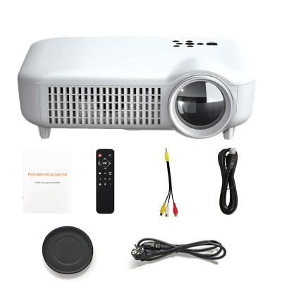 China Full HD 1080P 3D Mini LED Short Throw Multimedia Portable VGA TV 4K Video Projector for sale