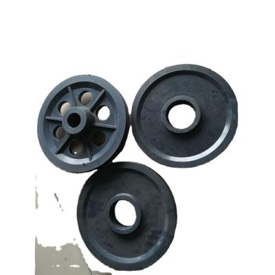 China Hotels Roller Plastic Nylon Wheel Bearing For PA6 Sliding Door Pulley POM Plastic V-Type Bearing Pulley for sale